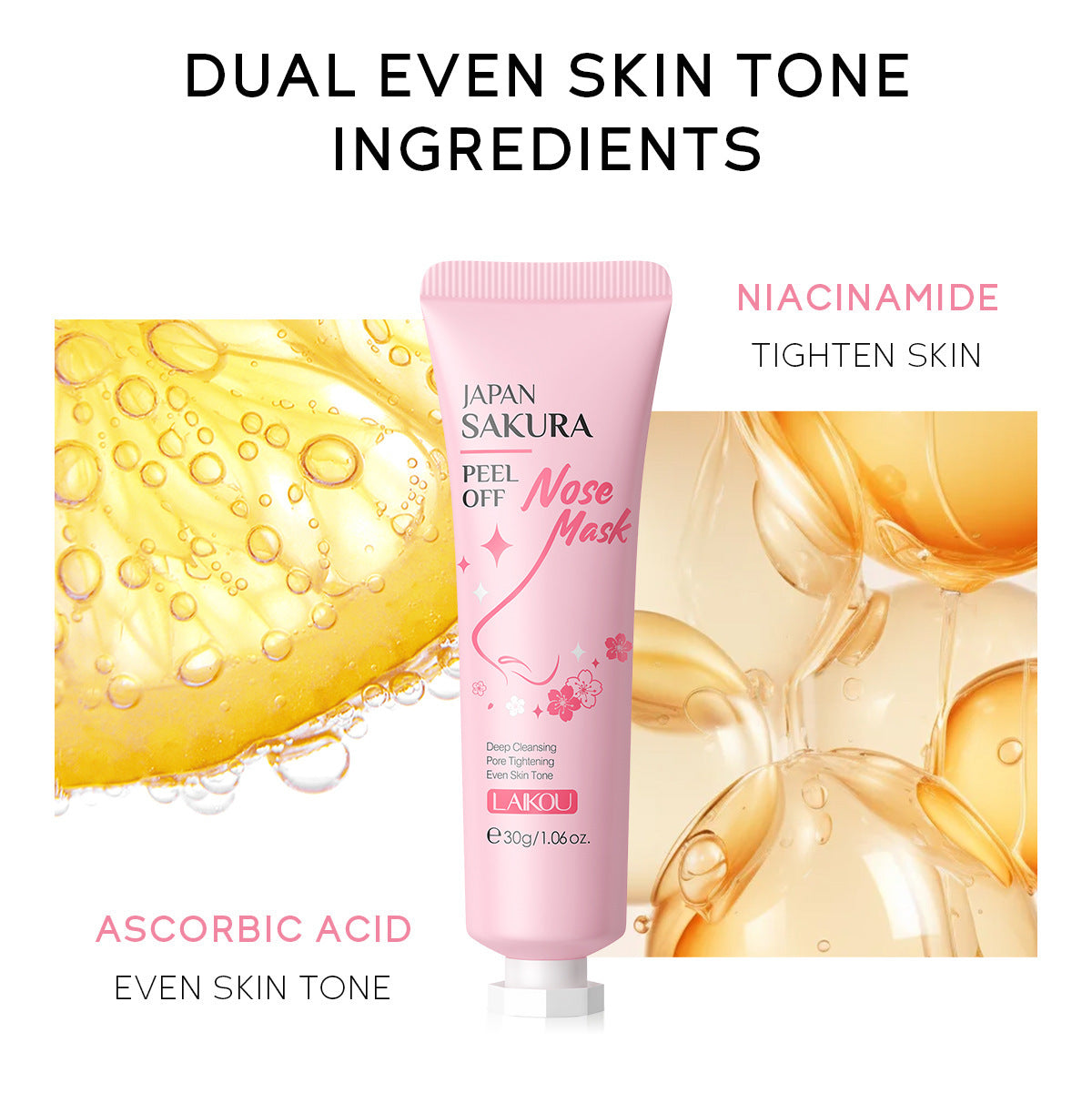 Cherry Blossom Nasal Membrane Moisturizing Cleansing Skin Care Product