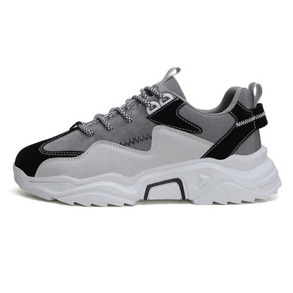 Winter men''s shoes Korean trend all kinds of sports casual shoes high school students running boys dad ins shoes