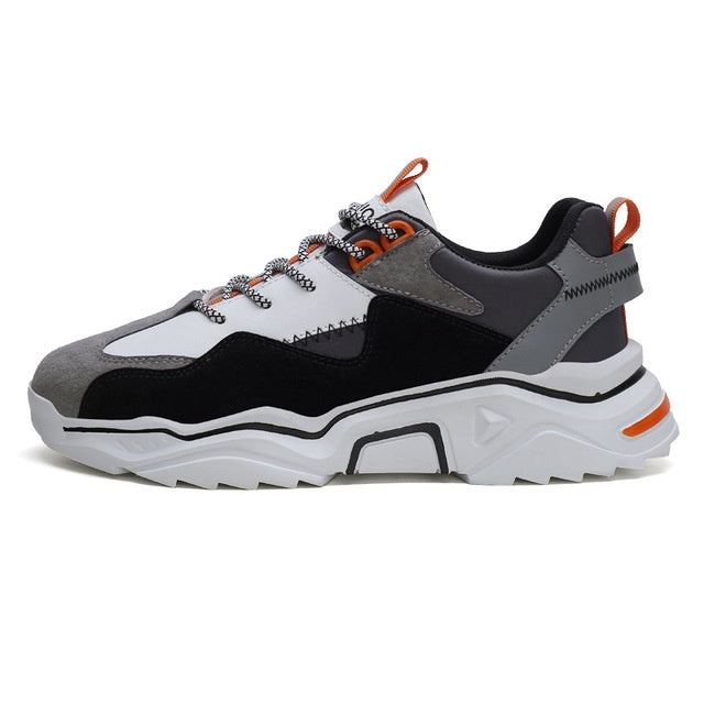 Winter men''s shoes Korean trend all kinds of sports casual shoes high school students running boys dad ins shoes