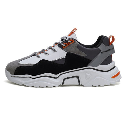 Winter men''s shoes Korean trend all kinds of sports casual shoes high school students running boys dad ins shoes
