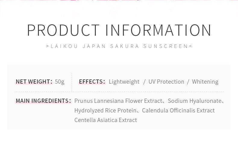moisturizing whitening sunscreen skin care products