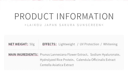 moisturizing whitening sunscreen skin care products