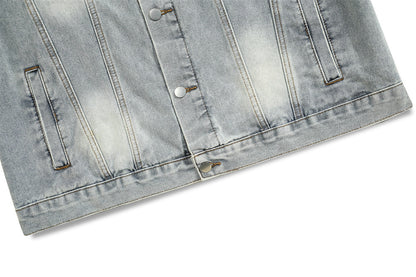 Skull Skeleton Denim Clothes Jacket Men