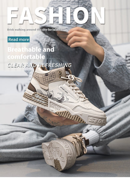 Men's Shoes Increased Easy Wear Borad